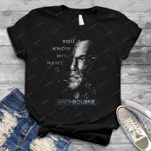 Jason Bourne - Gift Idea Shirt For Men Tee For Women Classic Retro Vintage Graphic T-Shirt