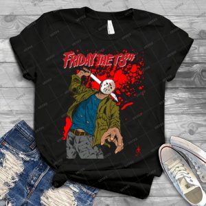 Jason T Shirt - Vintage Men's Shirt Tshirt For Women Classic Handmade Shirt Retro Graphic Tee