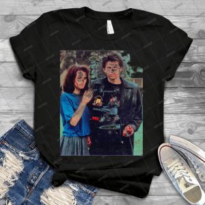 Jd Und Veronica-heithers - Vintage Men's Shirt Tshirt For Women Classic Handmade Shirt Retro Graphic Tee