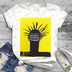 Jean-Michel Basquiat D Aprãƒâ¨s Son Autoportrait - Best Unisex Trending Handmade T-shirt Gift Idea For Men T-shirt For Woman