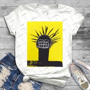 Jean-Michel Basquiat D Aprãƒâ¨s Son Autoportrait - Vintage Men's Shirt Tshirt For Women Classic Handmade Shirt Retro Graphic Tee