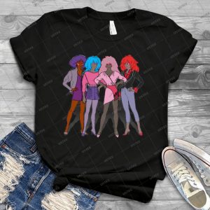Jem And The Holograms - Group - Color 28 - Best Unisex Trending Handmade T-shirt Gift Idea For Men T-shirt For Woman