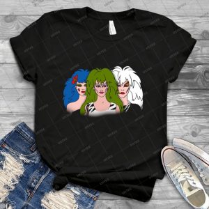 Jem And The Holograms - The Misfits - Group Color 5 - Best Unisex Trending Handmade T-shirt Gift Idea For Men T-shirt For Woman