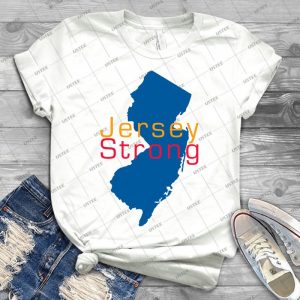 Jersey Strong - Gift Idea Shirt For Men Tee For Women Classic Retro Vintage Graphic T-Shirt