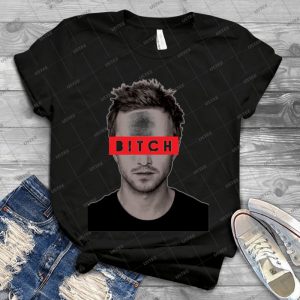 Jesse Pinkman-bitch- - Vintage Men's Shirt Tshirt For Women Classic Handmade Shirt Retro Graphic Tee