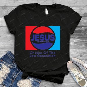 Jesus & Mary Chain-Lost Generation Pepsi Mashup - Best Unisex Trending Handmade T-shirt Gift Idea For Men T-shirt For Woman