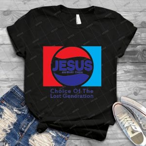Jesus & Mary Chain-lost Generation Pepsi Mashup - Vintage Men's Shirt Tshirt For Women Classic Handmade Shirt Retro Graphic Tee