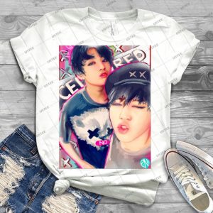 Jikook T Shirt - Best Unisex Trending Handmade T-shirt Gift Idea For Men T-shirt For Woman