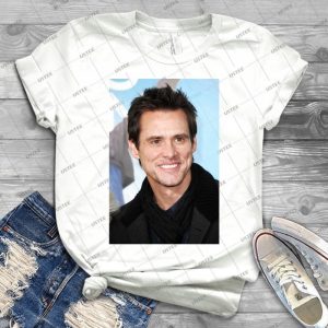 Jim Carrey - Gift Idea Shirt For Men Tee For Women Classic Retro Vintage Graphic T-Shirt