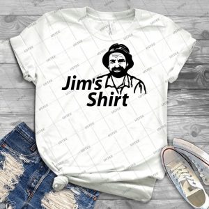 Jim S Shirt 47 - Vintage Men's Shirt Tshirt For Women Classic Handmade Shirt Retro Graphic Tee