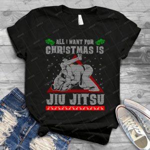 Jiu Jitsu Ugly Christmas Sweater - Gift Idea Shirt For Men Tee For Women Classic Retro Vintage Graphic T-Shirt