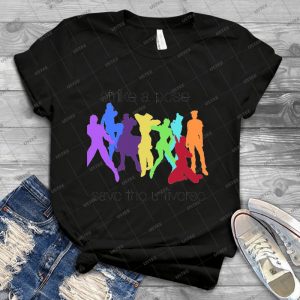 Jjba- Strike A Pose, Save The Universe - Best Unisex Trending Handmade T-shirt Gift Idea For Men T-shirt For Woman