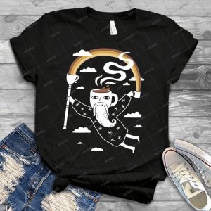 Joe The Coffee Wizard 72 - Trending Shirt For Women Vintage Retro Tee For Men Kid's T-Shirt Handmade Shirt