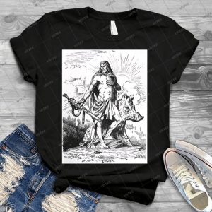 Johannes Gehrts Freyr By Johannes Gehrts 14 - Vintage Men's Shirt Tshirt For Women Classic Handmade Shirt Retro Graphic Tee