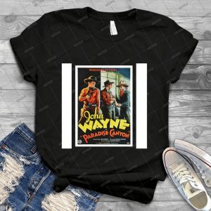 John Wayne 83 - Vintage Men's Shirt Tshirt For Women Classic Handmade Shirt Retro Graphic Tee