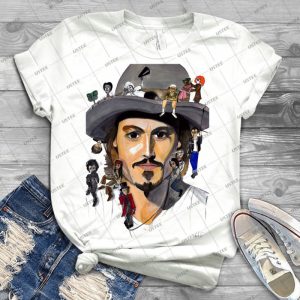 Johnny Depp No Back - Best Unisex Trending Handmade T-shirt Gift Idea For Men T-shirt For Woman