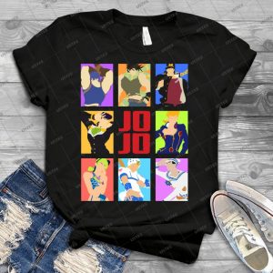 Jojo S Bizarre Adventure-Heroes - Best Unisex Trending Handmade T-shirt Gift Idea For Men T-shirt For Woman