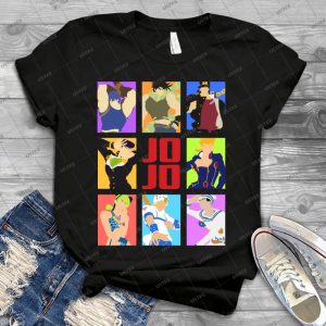 Jojo S Bizarre Adventure - Heroes 13 - Vintage Men's Shirt Tshirt For Women Classic Handmade Shirt Retro Graphic Tee