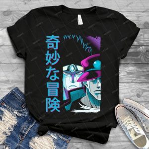 Jojo S Bizarre Adventure - Vaporwave - Aesthetic - 28 - Trending Shirt For Women Vintage Retro Tee For Men Kid's T-Shirt Handmade Shirt