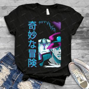 Jojo'S Bizarre Adventure-Vaporwave - Estã©tica - - Gift Idea Shirt For Men Tee For Women Classic Retro Vintage Graphic T-Shirt