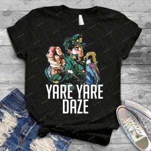 Jotaro Kujo Yare Yare Daze T-Shirt - Best Unisex Trending Handmade T-shirt Gift Idea For Men T-shirt For Woman