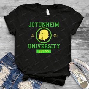 Jotunheim University 42 - Vintage Men's Shirt Tshirt For Women Classic Handmade Shirt Retro Graphic Tee
