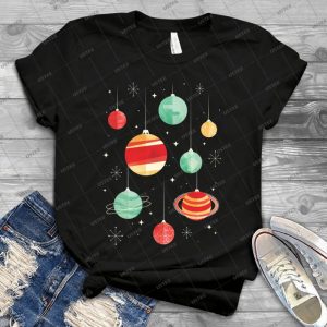 Joy To The Universe - Vintage Men's Shirt Tshirt For Women Classic Handmade Shirt Retro Graphic Tee