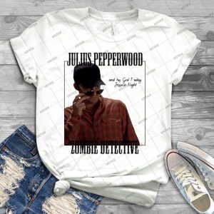 Julius Papperwood Zombie Dectective - Best Unisex Trending Handmade T-shirt Gift Idea For Men T-shirt For Woman