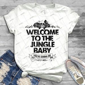 Jungle T Shirt - Vintage Men's Shirt Tshirt For Women Classic Handmade Shirt Retro Graphic Tee