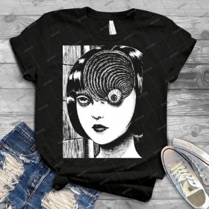 Junji Ito-Uzumaki - Best Unisex Trending Handmade T-shirt Gift Idea For Men T-shirt For Woman