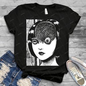 Junji Ito-Uzumaki - Gift Idea Shirt For Men Tee For Women Classic Retro Vintage Graphic T-Shirt