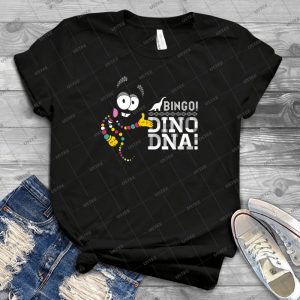 Jurassic Bingo 41 - Vintage Men's Shirt Tshirt For Women Classic Handmade Shirt Retro Graphic Tee