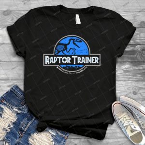 Jurassic World Raptor Trainer 52 - Vintage Men's Shirt Tshirt For Women Classic Handmade Shirt Retro Graphic Tee