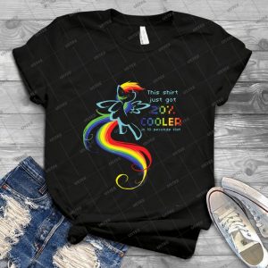 Just Got 20% Cooler - Vintage Men's Shirt Tshirt For Women Classic Handmade Shirt Retro Graphic Tee