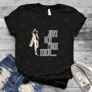 Just One More Thing--- 17 - Vintage Men's Shirt Tshirt For Women Classic Handmade Shirt Retro Graphic Tee
