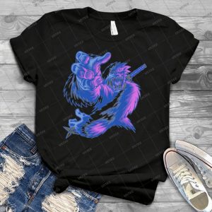 Just The Ninja Yeti 76 - Vintage Men's Shirt Tshirt For Women Classic Handmade Shirt Retro Graphic Tee