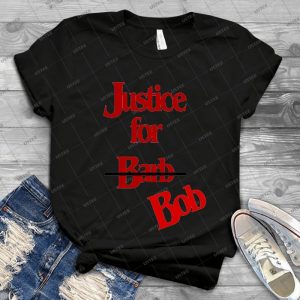 Justice For Bob-not Barb - Vintage Men's Shirt Tshirt For Women Classic Handmade Shirt Retro Graphic Tee