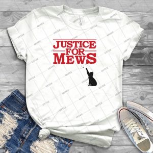 Justice For Mews Cat Silhouette - Best Unisex Trending Handmade T-shirt Gift Idea For Men T-shirt For Woman