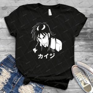Kaiji Anime - Best Unisex Trending Handmade T-shirt Gift Idea For Men T-shirt For Woman