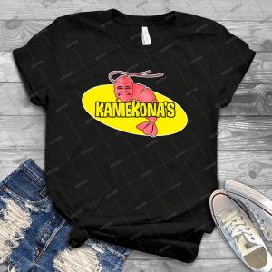 Kamekona S Shrimp - Vintage Men's Shirt Tshirt For Women Classic Handmade Shirt Retro Graphic Tee
