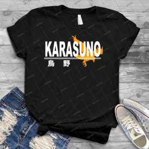 Karasuno High School Logo - Best Unisex Trending Handmade T-shirt Gift Idea For Men T-shirt For Woman