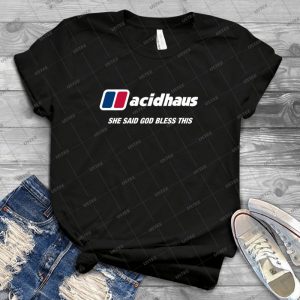Kasabian-Bless This Acid House - Gift Idea Shirt For Men Tee For Women Classic Retro Vintage Graphic T-Shirt