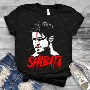 Katsuyori Shibata - Vintage Men's Shirt Tshirt For Women Classic Handmade Shirt Retro Graphic Tee