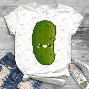 Kawaii Pickle 50 - Trending Shirt For Women Vintage Retro Tee For Men Kid's T-Shirt Handmade Shirt