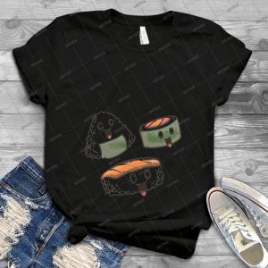 Kawaii Sushi 40 - Vintage Men's Shirt Tshirt For Women Classic Handmade Shirt Retro Graphic Tee