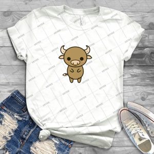Kawaii Zodiac-Taurus - Best Unisex Trending Handmade T-shirt Gift Idea For Men T-shirt For Woman