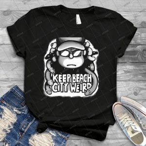 Keep Beach City Weird Tee 58 - Trending Shirt For Women Vintage Retro Tee For Men Kid's T-Shirt Handmade Shirt