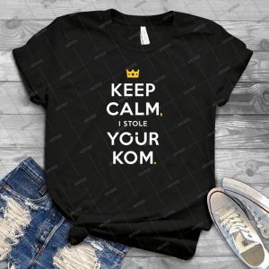 Keep Calm - Vintage Men's Shirt Tshirt For Women Classic Handmade Shirt Retro Graphic Tee