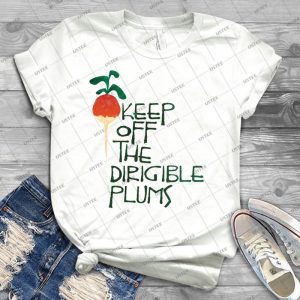Keep Off The Dirigible Plums 6 - Vintage Men's Shirt Tshirt For Women Classic Handmade Shirt Retro Graphic Tee