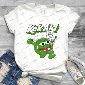 Kek-Aid - Kool-Aid - Pepe Freekekistan -  Feels Good Man  - - Gift Idea Shirt For Men Tee For Women Classic Retro Vintage Graphic T-Shirt